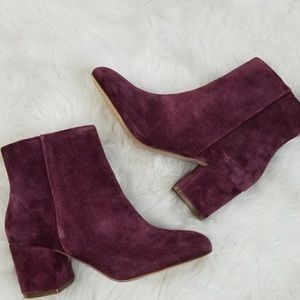 Splendid suede booties